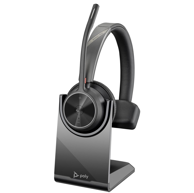 POLY Slušalice Voyager 4310 UC, bežične, USB-A, Bluetooth, postolje za punjenje, crne