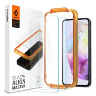 SPIGEN Glass TR Align Master zaštitno kaljeno staklo 2kom za Samsung Galaxy A35 5G - prozirno