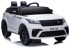 Auto na akumulator Range Rover, bijeli