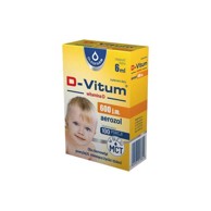 OLEOFARM Vitamin D3 D-Vitum 600 IE sprej za dojenčad i djecu 6 ml