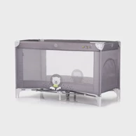 CHIPOLINO Putni krevetić Capri Bear Grey, sivi