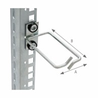 TRITON Vertikalni organizator kabela 4 x 8, tip D1