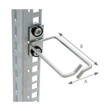 TRITON Vertikalni organizator kabela 4 x 8, tip D1