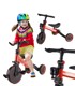 TRIKE FIX Bicikl bez pedala, Mini 3u1, crveni