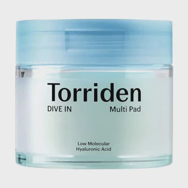 TORRIDEN Hidratantni jastučići za lice s hijaluronskom kiselinom Dive-in Low Molecule Hyaluronic Acid Multi Pad 145 ml 80 kom