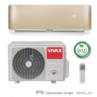VIVAX Klima uređaj Inverter R+ Design ACP-09CH25AERI+ R32, 2,64 kW, zlatna