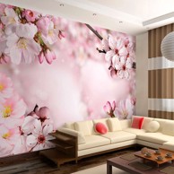 Samoljepljiva foto tapeta Spring Cherry Blossom 196x140