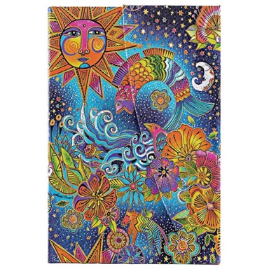 PAPERBLANKS Notes mini, 9,5 × 14 cm, crte, 88 listova, magnet, Celestial Magic (PB9695-5)