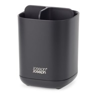 JOSEPH JOSEPH Crna plastična čaša za četkice za zube EasyStore 