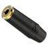 ONE Kabelska utičnica 3,5 mm Jack RMJ3FPP-45-BG