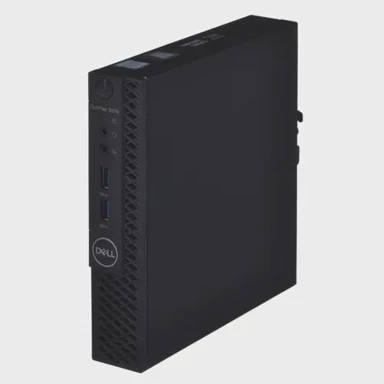 DELL Stolno računalo OptiPlex 3070 Micro / Intel Core i5-9500T, 16 GB RAM, 512 GB SSD, Windows 11 Pro, crna (rabljeno)