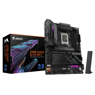 GIGABYTE Matična ploča Z890 Aorus Elite WiFi7, Intel Z890, ATX, s. LGA1851