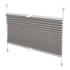 GARDINIA Sive rolete 80x150 cm Plisé Verona 