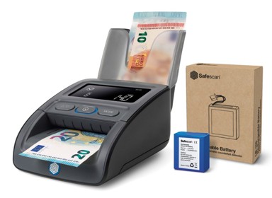 SAFESCAN Detektor krivotvorenih novčanica 155-S crni
