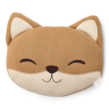 LITTLE DUTCH Pleteni jastuk, lisica forest friends, narančasti