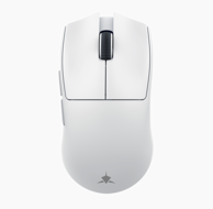 WHITE SHARK Gaming miš Lucan WGM-5022, bežični, 12000 DPI, bijeli