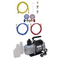 Vakuumska crpka s 2-smjernim mjeračem tlaka za klima-uređaj