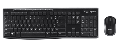 LOGITECH Tipkovnica i miš Combo MK270, bežični, HR
