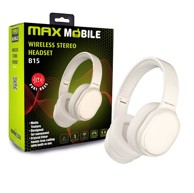 MAXMOBILE Slušalice Bluetooth B15, stereo, bež