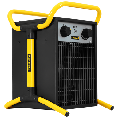 STANLEY Grijalica s ventilatorom ST-05-400-E, 5000 W, crna