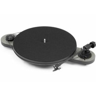 PRO-JECT Gramofon ELEMENTAL, srebrno/crni