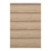 TVILUM Komoda u dekoru hrasta u prirodnoj boji 77x111x50 cm Naia