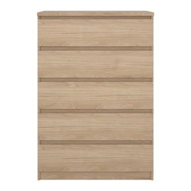 TVILUM Komoda u dekoru hrasta u prirodnoj boji 77x111x50 cm Naia