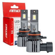 AMIO X4 Series AVIATOR LED Headlight žarulje, HIR2, do 150% više svjetla, 6500K, bijela