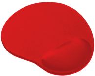 TRUST Podloga za miš Bigfoot Gel, crvena