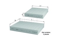 MAHLE Filter kabine PEUGEOT LA 191/S P-207 06