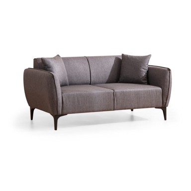 BALCAB HOME Tamno siva sofa Belissimo, 180x95x67 cm