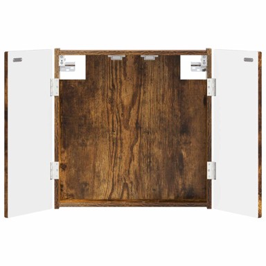 Kabinet za mete DELFT, 52,5 x 10,5 x 53,5 cm, dimljeni hrast