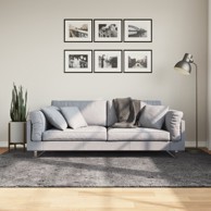 Tepih kratkih vlakana mekani i perivi antracit 160 x 230 cm