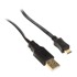 INLINE Micro-USB 2.0 ravni kabel, USB-A na Micro-B, crni, 3 m 31730F