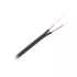CABLETECH Audio kabel, stereo, presjek 2x0,13 mm², promjer 2,5 x 5 mm, duljina 100 m, crna