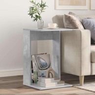 Bočni stol od konstruiranog drva 40 x 38 x 62,5 cm, betonski sivi
