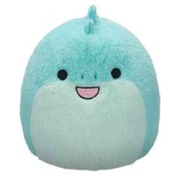 SQUISHMALLOWS Plišana igračka Fuzzamallow Essy jegulja 30 cm, plava