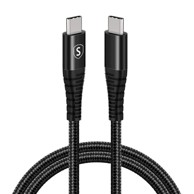 NEPOZNATI BRAND Kabel USB-C na USB-C, 100 W, 5 A, 1 m, crni