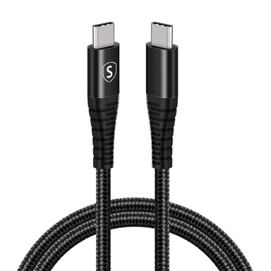 NEPOZNATI BRAND Kabel USB-C na USB-C, 100 W, 5 A, 1 m, crni