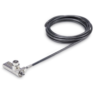 STARTECH Kabelska brava za laptop DUALKA10-LAPTOP-LOCK, 2 m, crna