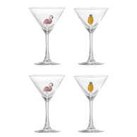 BLOOMINGVILLE Čaše u setu 4 kom za koktele 170 ml Misa 