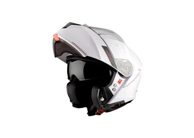 MT HELMETS Moto kaciga GENESIS SV SOLID A0 bijela M 13470000015