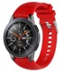 BSTRAP Remen Silicone Davis za Samsung Galaxy Watch 3 45mm, crveni