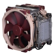 NOCTUA Hladnjak za procesor, NH-U14S DX-4677, 14 cm, smeđi, svijetlosmeđi, srebrni