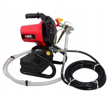 AWTOOLS Raspršivač boje bez zraka, set, 650 W, crna