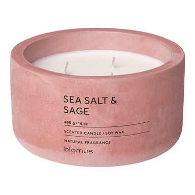 BLOMUS Mirisna svijeća od sojinog voska 25 h, Sea Salt and Sage