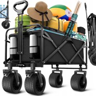 DEXXER Sklopiva transportna kolica, za plažu i kampiranje, 88 cm