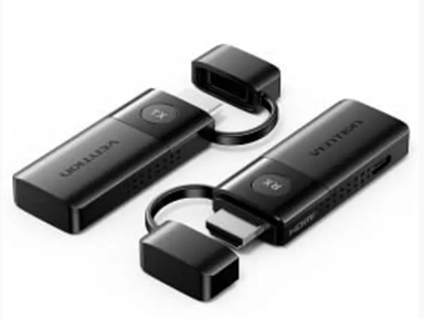 VENTION Bežični HDMI odašiljač i prijamnik VEN-ADKB0, 1080p, 50 m, crni