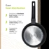 BE LIVING Wok tava Delight Black, 28 cm, s poklopcem