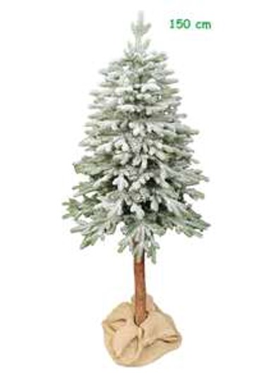 Božićno drvce umjetno Natur Exclusive, snježno, 150 cm